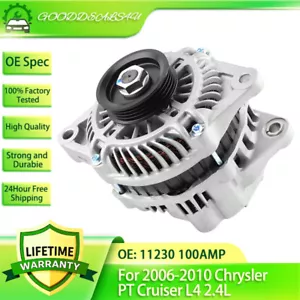 Alternator 11230 100Amp For 06-10 Chrysler PT Cruiser L4 2.4L 400-48147 2-11230 - Picture 1 of 8