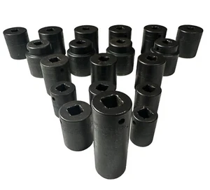 Lot of 19 Snap On Shallow 1/2" Drive Impact Socket 6 Point - Ships FREE - Picture 1 of 3