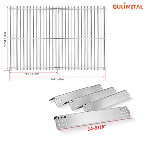 Grill Parts Heat Plate Cooking Grates For Nexgrill 720-0783E 720-0783C 720-0773 - Picture 1 of 15