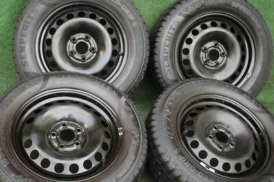 VW Polo 6 Audi A1 Skoda Fabia Seat Ibiza Arona Winterräder 185/65 R15 88T -5-7mm - Bild 1 von 4