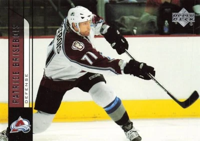 2006 Upper Deck #303 Patrice Brisebois Colorado Avalanche - Image 1 of 2