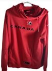 Nike Red Team Canada Hockey Limited Edition Hoodie with Hood and Draw strings