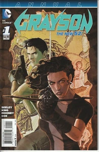 Cómic anual Grayson #1 DC Comics casi nuevo - Imagen 1 de 1