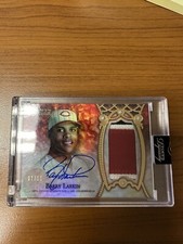 2022 Topps Dynasty BARRY LARKIN Color Patch Relic RPA Autograph Auto SSP /10 🔥