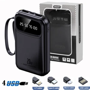 9000000mAh Power Bank Przenośna szybka ładowarka Zewnętrzna bateria Ładowarka Telefon komórkowy - Zdjęcie 1 z 19