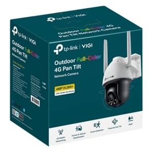 TP-Link VIGI 4MP C540-4G(4mm) Outdoor Full-Color 4G Pan Tilt Network Camera, 4mm - Picture 1 of 1