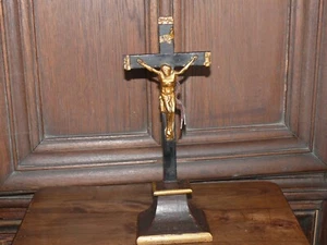 Rarität Museales Holzkreuz Kreuz Standkreuze über 200 Jahre alt - Bild 1 von 13