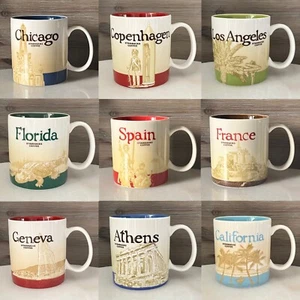 Starbucks Global Icon City Collection Mugs 16oz: Copenhagen, Geneva, Athens etc. - Picture 1 of 41