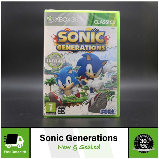 Jogo Sonic Generations para Vídeo Game Xbox 360