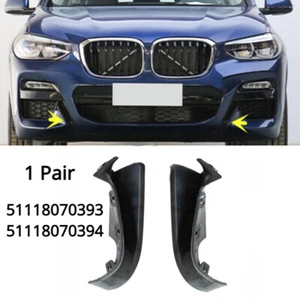 1 Pair Front Bumper Side Grille Trim LH+RH Fit For BMW X3 X4 G01 G02 2018-2021 - Bild 1 von 5