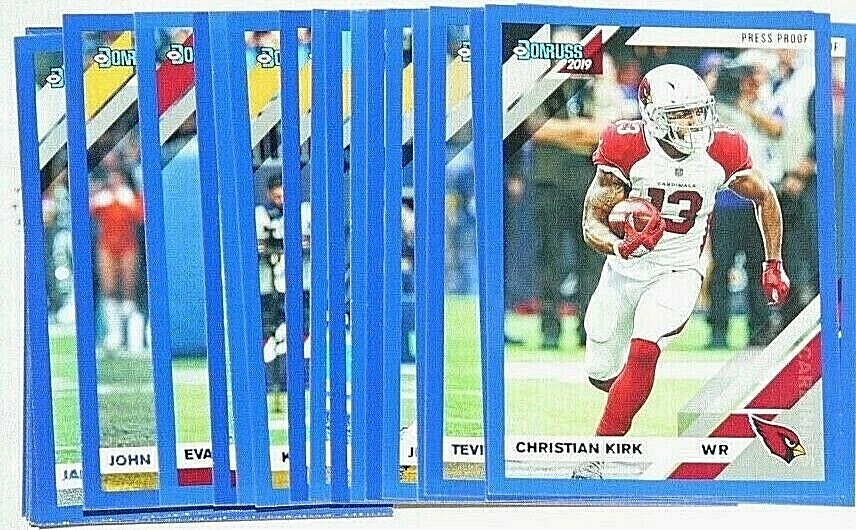 2019 Donruss Football Blue Press Proofs - Pick From Drop Menu - Image 1 of 1