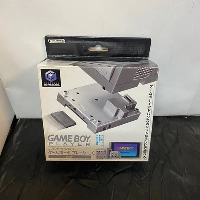 Nintendo GameCube Game Boy Player Silver with Box Manual Disc Included - Image 1 of 3