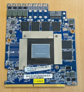 Clevo Schenker nvidia RTX 2060 6GB Video Card Laptop Grafikkarte GPU Module - Afbeelding 1 van 2