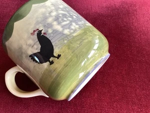 Hahn und Henne,Zeller,Becher,gebraucht,verfärbt - Bild 1 von 6