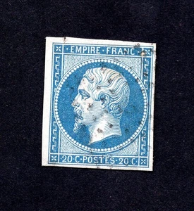 France 1853 stamp Mi#13d used CV=18$ - Picture 1 of 2