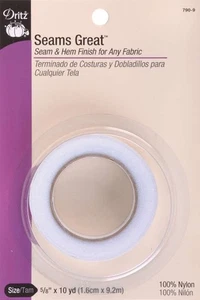 Seams Great 5/8"X10yd White - Picture 1 of 1