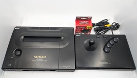 Neo Geo AES Console NEO-0 SNK Joystick Controller AC Adapter Tested Japan