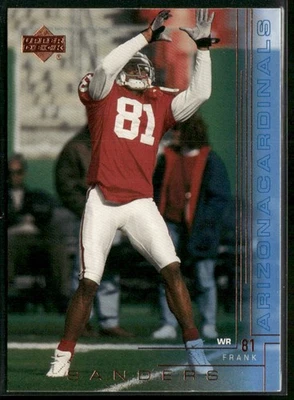 2000 Upper Deck #5 Frank Sanders - Image 1 of 2