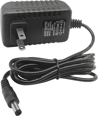 Fuente de alimentación de CC 9V 2amp, adaptador de CA/CC 9 voltios 2000mA, cable dc9v 2a negro  Foto 1 de 4