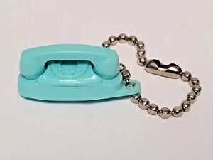 Vintage Bell " It's Little, It's Lovey, It Lights" Princess Phone Keychain BLUE - Picture 1 of 1