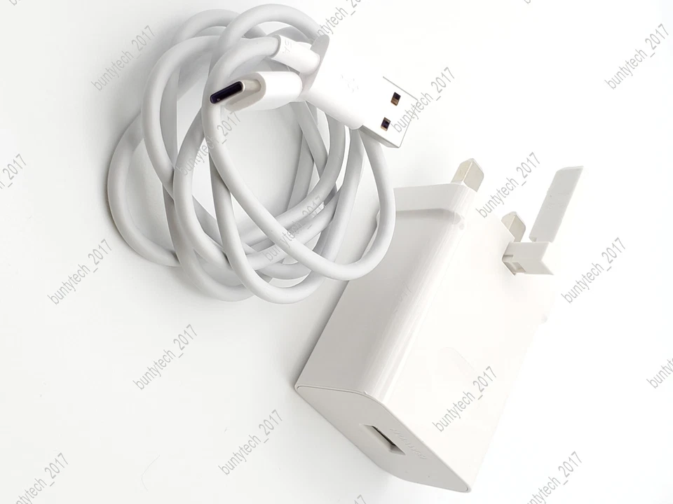 Genuine Huawei SuperCharge Wall Charger OR USB-C Cable For Nova Y60 Y61 Y70 Y90 - Image 1 of 4