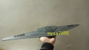 Statua regalo artigianato nave da guerra nave da guerra modello display supremazia nave spaziale - Foto 1 di 5