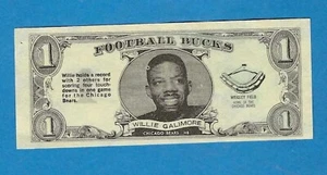 1962 Topps Bucks Willie Galimore Chicago Bears #34 - Bild 1 von 2