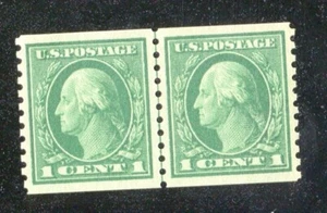 US Washington Stamp # 443 Mint OG VVLH Line Pair ..VF-XF ,,Nice Centering - Picture 1 of 2