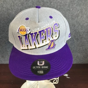 Neu mit Etikett Los Angeles L.A. Lakers Basketball NBA Snapback Baseballkappe Mütze Ultra Game - Bild 1 von 10
