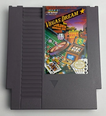 VEGAS DREAM - JUEGO NES NINTENDO - SOLO JUEGO Foto 1 de 2