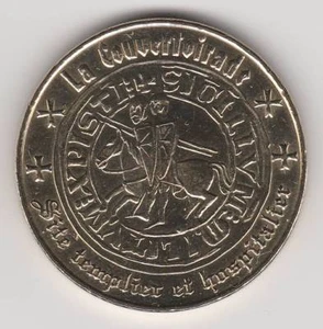A 2007 TOKEN MEDAILLE MONNAIE DE PARIS -- 12 230 N°1 COUVERTOIRADE SITE TEMPLIER - Picture 1 of 2