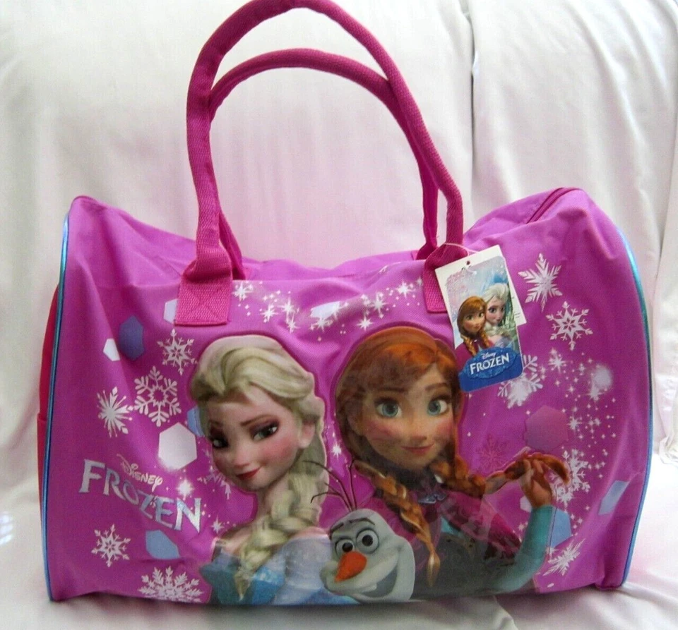 Disney Frozen Princesa Elsa y Princesa Anna 20" con Bolso de Hombro de Lona-¡Nuevo! Foto 1 de 1