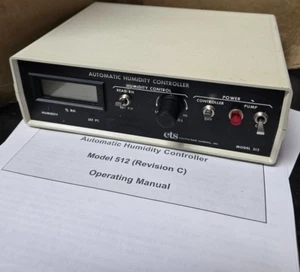 Controlador de humedad automático Electro Tech ETS 512B para cámara de prueba con manual - Imagen 1 de 6