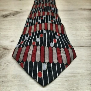 Monterey Bay By J Blades And Co Tie Necktie 57" 1/8 Multicolor Red - Picture 1 of 11