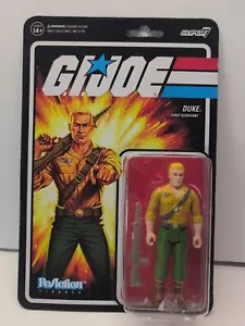 GI Joe Super 7 Reaction Figure Duke MOC - Bild 1 von 3