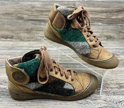 Botas Tenis OTBT Providence Para Mujer Cuero Anacardo/Tela, Talla EE. UU. 7M Foto 1 de 4