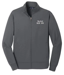 Personalized Pediatric Nurse Kids Dinosaurs Zip Up Fleece Jacket - Picture 1 of 24