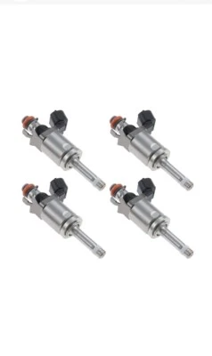 Set of 4 Fuel Injectors for 2013 2014 2015 Mazda CX-5 2.0L L4 PE0113250B - Image 1 of 4