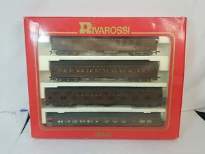 HO Scale **PRR** 1920s Weathered Passenger Set B - Rivarossi 6917, Knuckle Cplrs - Picture 1 of 9