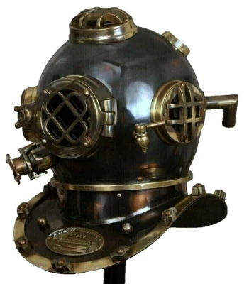 Casco Náutico Antiguo Mark V Marino Profundo Diverso - Cascos de Buceo de Regalo Foto 1 de 4