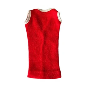 Vintage 1960s Red Dress for Tressy or Mary Makeup Doll - Picture 1 of 5