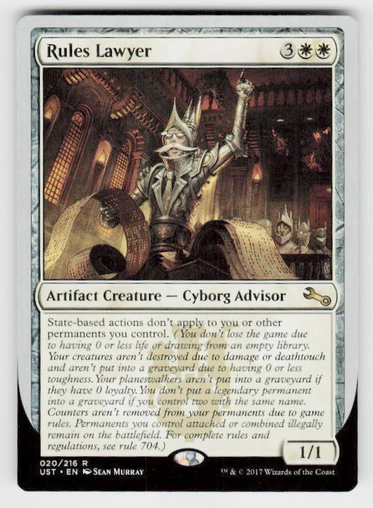 Unstable #20 Rules Lawyer - Image 1 of 2