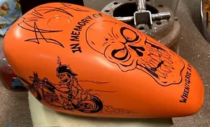 1996-2003 Harley Davidson Sportster Custom painted Gas tank - Picture 1 of 11