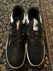 New Balance 550 'Black White' Leather BB550SV1 Retro Lifestyle Casual Men Sz 13 - Picture 1 of 5