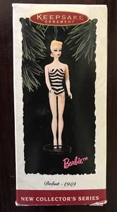 1994 Hallmark Keepsake Ornament Barbie Debut 1959, First In Barbie Series - Picture 1 of 7