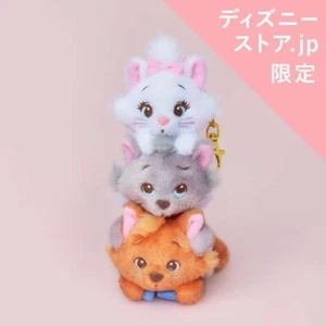 Disney Store Japón Marie Berlioz Toulouse Peluche Llavero DÍA DEL GATO 2025 - Imagen 1 de 5