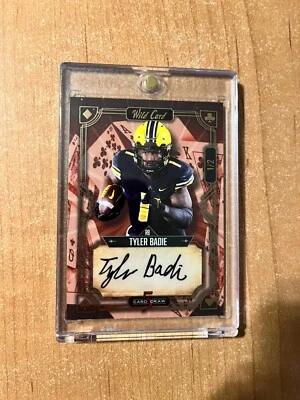 2022 Wild Card 5 Card Draw - Derrick Tangelo  Red Industry Summit Promo Auto 1/2 - Image 1 of 2