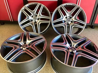 MERCEDES 20 INCH S63 NEW RIMS WHEELS 20/8.5 20/9.5 FITS S550 AMG - Image 1 of 3
