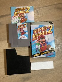 Super Mario Bros. 2 (Nintendo NES, 1988) Complete