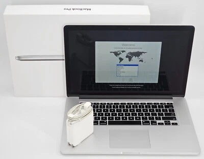 Apple MacBook Pro 11,2 - 2013 15" - i7-4750HQ 8GB RAM 256GB SSD - w/ Box - GOOD - Image 1 of 4